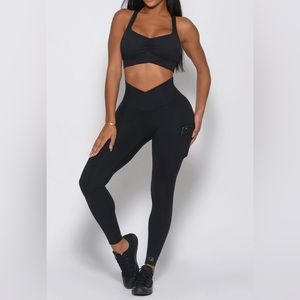 BOMBSHELL SPORTSWEAR COUNTOUR LEGGINGS (Black)